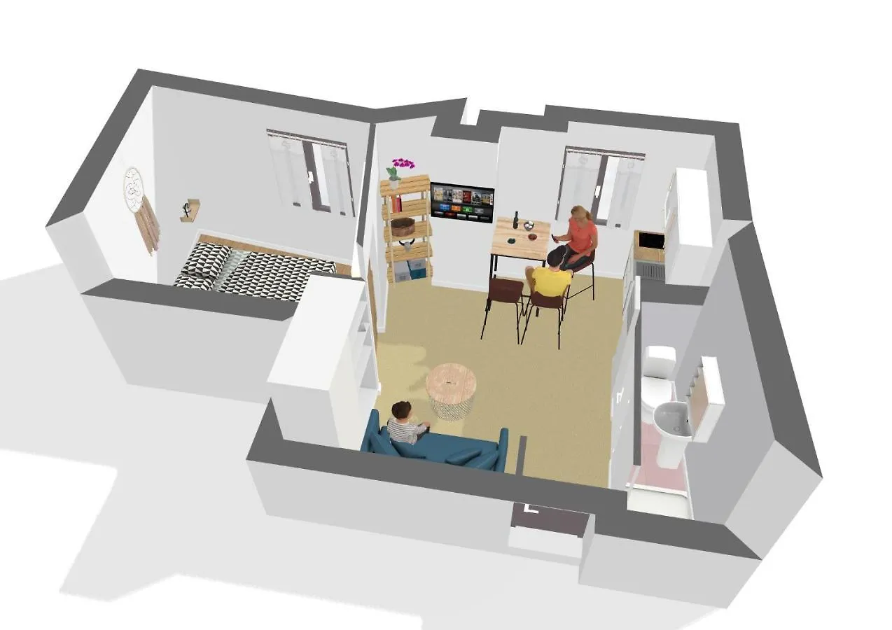 Apartment Aux Pieds De La Bonne Mere - Centre - Wifi Marseille